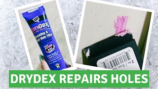 How To Patch Holes With DryDex - Wall Repair