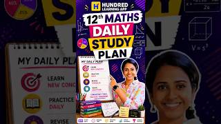 11th Maths Daily Study plan public exam 2027 #12th #12thmaths #studyplan