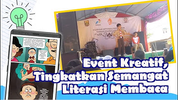 Story Telling Buku Literasi  dari Koleksi Library Komik di Kipin : GIAT SERU UNTUK LITERASI