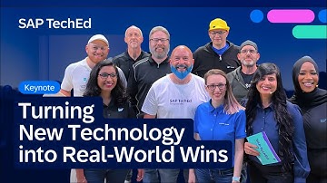 Developer Keynote: Turning New Technology into Real-World Wins | Build & Extend | SAP TechEd 2025