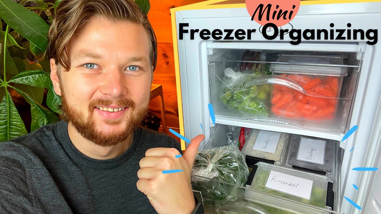 Small Freezer Organization Makeover) YouTube