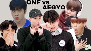 what happens when onf do aegyo