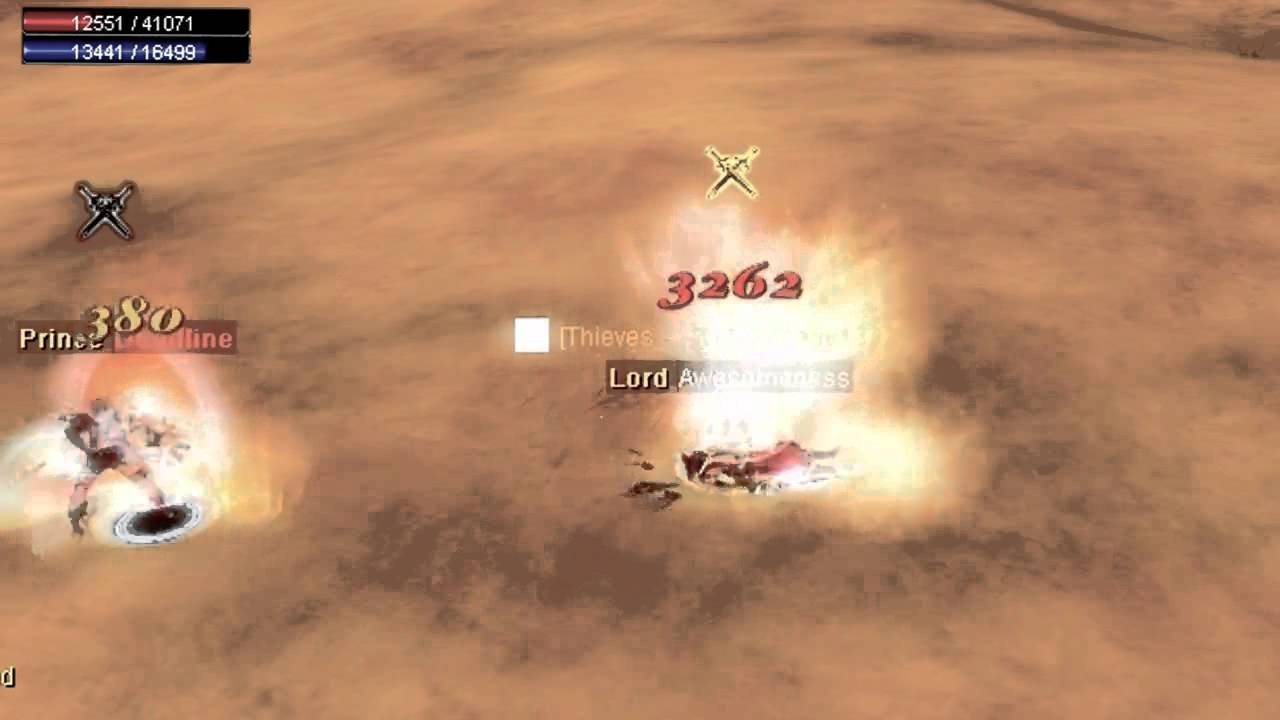 Silkroad-Level 100 Warrior rouge PvP