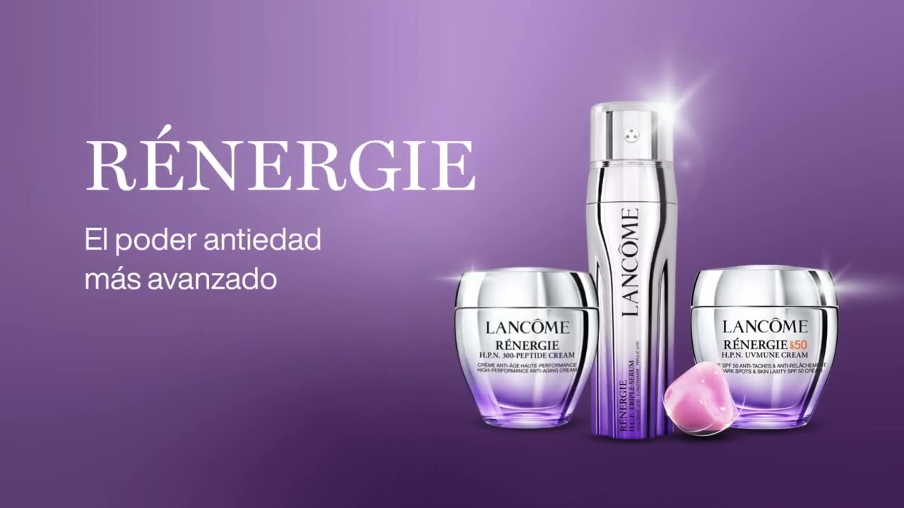 Rénergie de Lancôme, el poder antiedad más avanzado | Compra online en Perfumerías Padilla en 24h