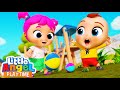 Big Big Small Small Song! | Fun Sing Along Songs by Little Angel Playtime