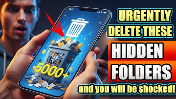Delete this HIDDEN FOLDER To Free UP a Lot of PHONE MEMORY