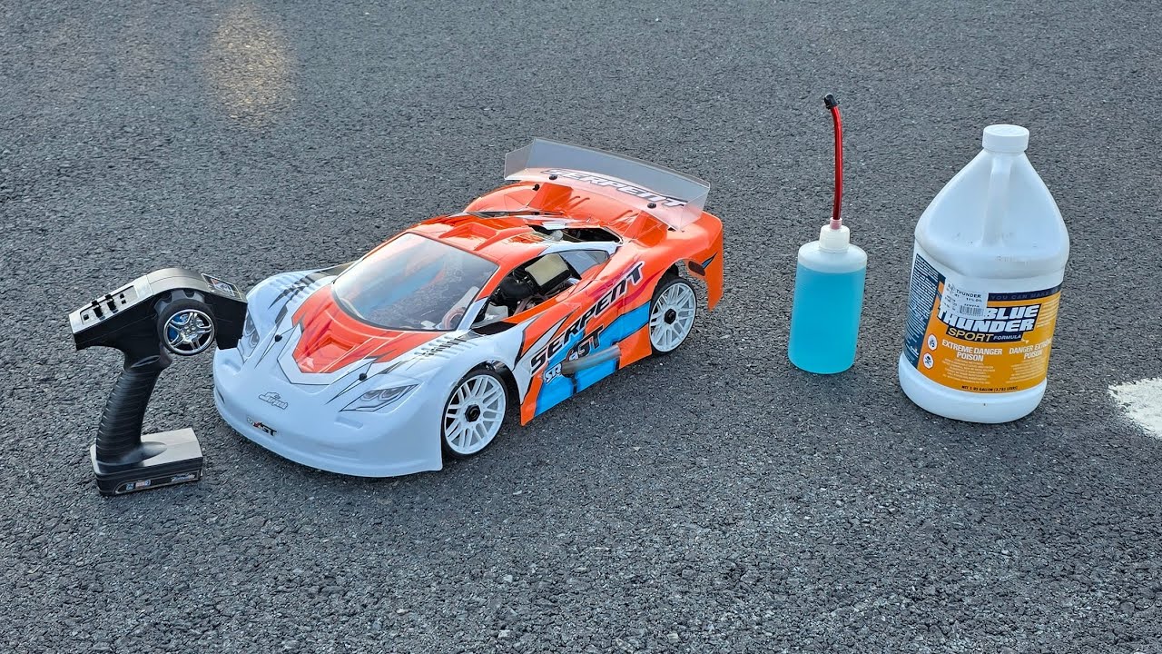 Serpent SRX8GT Nitro: High RPM SCREAM! 🤯 Full Throttle RC Action!