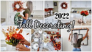 Fall Decorate With Me 2022 | Cozy Fall Decor | Fall Decorating Ideas
