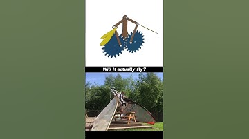 Will This ACTUALLY Fly? 🤔 3D vs Real Life #physics #engineering #mechanical