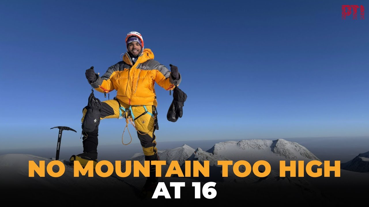 At 16, no mountain high enough for Seven Summits conqueror Vishwanath Karthikey Padakanti
