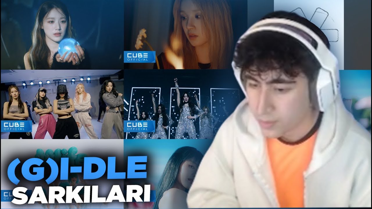Kaphtans (G)I-DLE Grubunun Bütün Şarkılarını Dinliyor! | PART 2