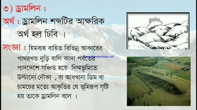ড্রামলিন কাকে বলে: রহস্যময় ভূতাত্ত্বিক গঠন