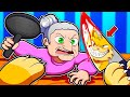 GATTO PAZZO DI WISH TORTURA LA NONNA CON UN COLTELLO GIGANTE! MA COME CAMMINA?! *CHE ANSIA*