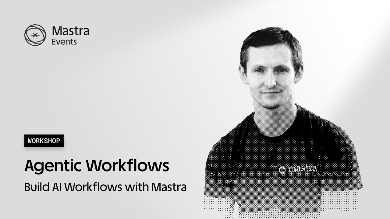 Создавайте агентские рабочие процессы с помощью Mastra