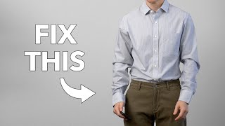 Are Your Shirt Sleeves Too Long? Here's How to Fix Them