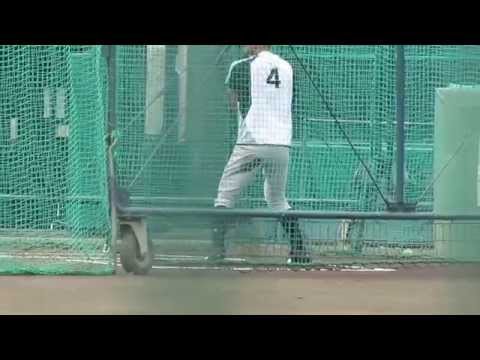 15.7.21　ロッテ浦和　荻野貴司選手バッティング練習