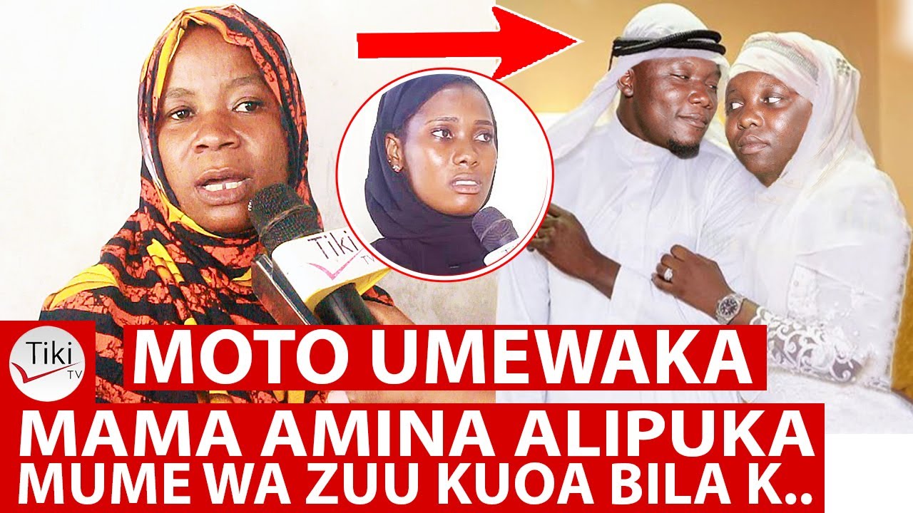 Mama Amina Alipuka Mume wa Zuu Kuoa Kimya Kimya Mimi Kama Mama Nime..