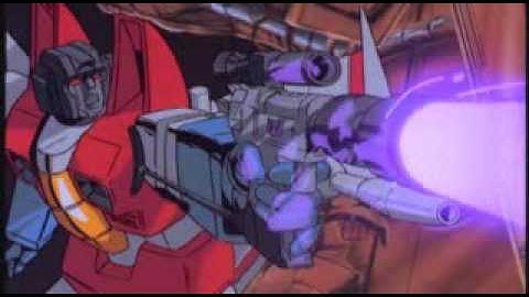 Transformers The Movie "Shuttle Attack" Vince DiCola Score