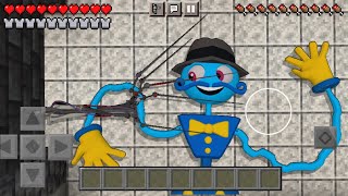 Daddy Long Legs in minecraft pe Poppy playtime Daddy Long Legs in minecraft pe Poppy playtime