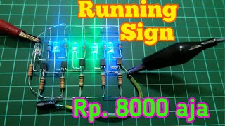 Lampu rem + sein berjalan LED