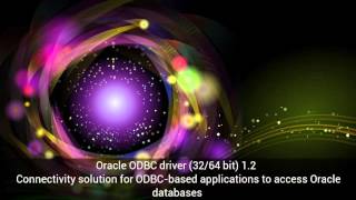 Download Oracle ODBC driver (32/64 bit) 1.2