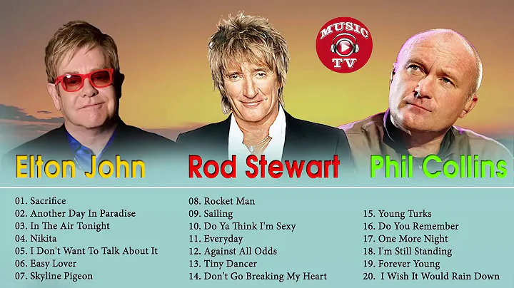 Phil Collins,,Elton John,  Rod Stewart Greatest Hi...