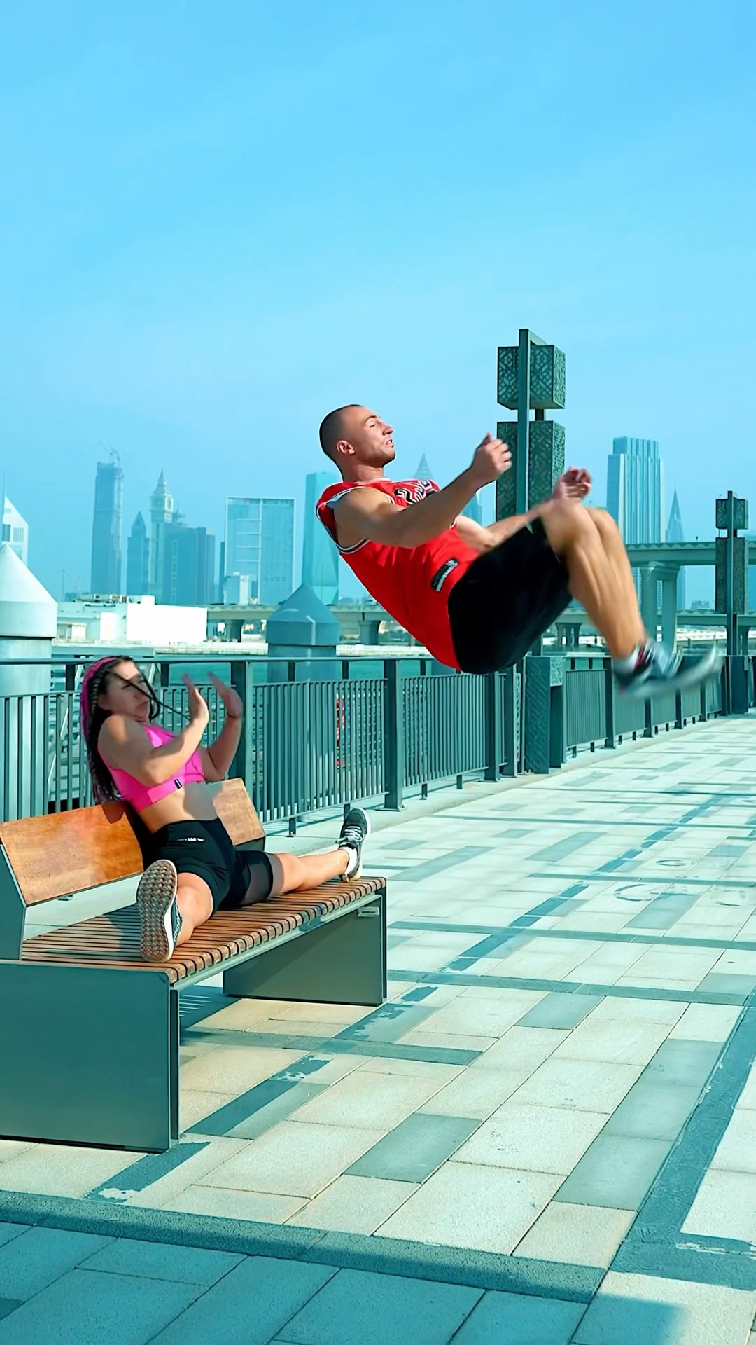 Advanced Way to Pick Up a Girl?? #kiryakolesnikov #prank #funny #comedy #parkour #pickupline #flip