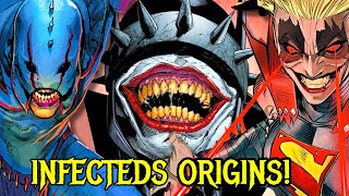 Infecteds Origins - Six Heroes Corrupted, Tortured And Mutated Into Monsters By Batman Who Laughs!