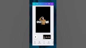 Outline Text Layer Effect in Canva | Canva editing Tips | Graphics Cuts | canva