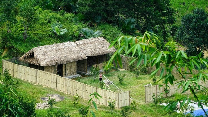 Image Tô Lan Phương image beautiful image beautiful image beautiful image beautiful image beautiful image beautiful - How to build a fence around a beautiful bamboo house, Thị Phương ...