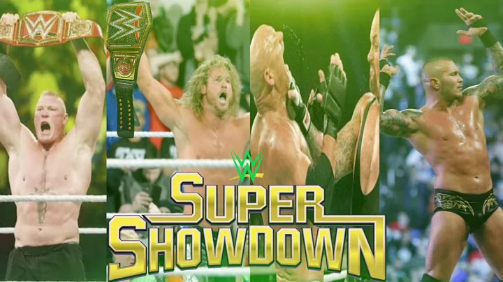 WWE Super Showdown 2019 Highlights