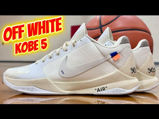 Nike zoom Kobe 5 ホワイト/ゴールド シューズ Nike Zoom Kobe 5 Big Stage Home 2010 Size 8.5 Mens White