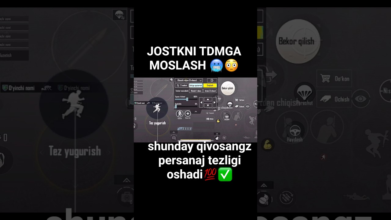 TDEM NASTROYKA QILISH 3.9 SEZON UCHUN 