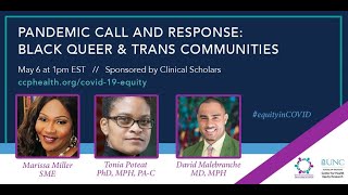 CCPH + UNC CHER Equity in COVID Webinar Session 4