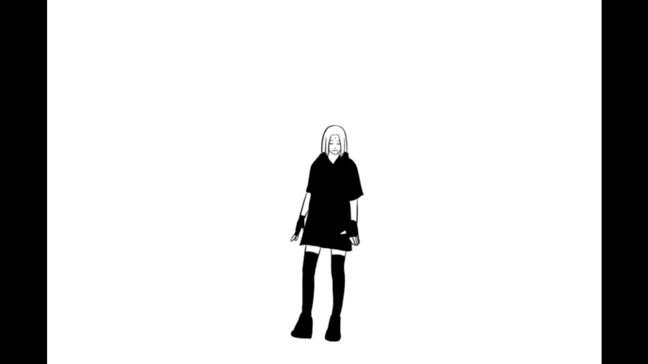 【NARUTO】7班＋オビト＋イタチに唯我独尊ONLYONE踊ってもらった【手描きトレス】