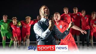 Behind-the-scenes at the Gareth Southgate inspired play 'Dear England'