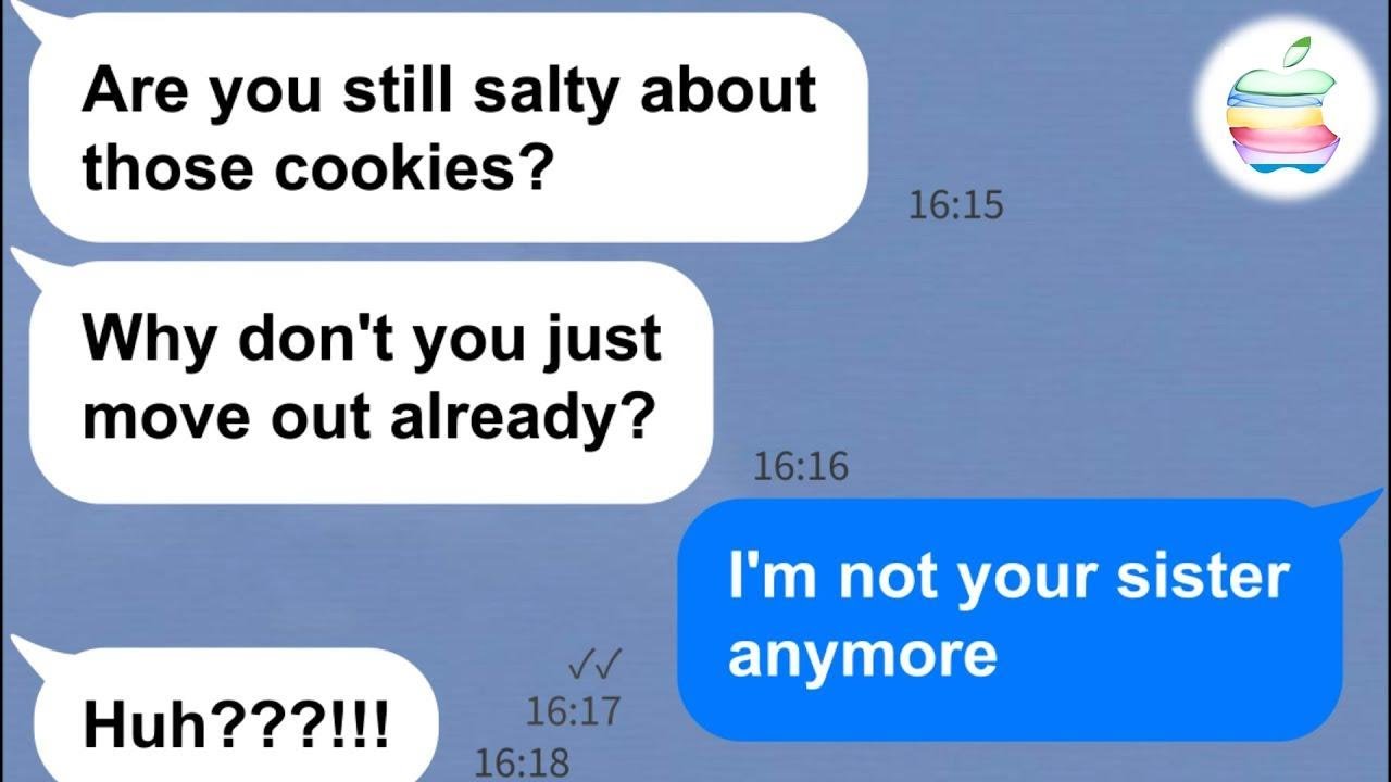 【Apple】My parents always take my sister's side. Now that she wants to kick me out, I'm on her side!