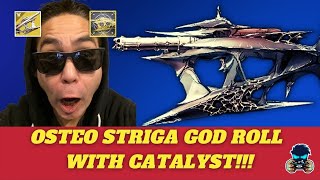 Crafting the OSTEO STRIGA with CATALYST! #Destiny2 #WitchQueen #UnstableGamers