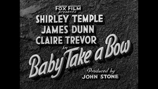 Baby Take a Bow | Shirley Temple Sunday Night at the Movies | Virtual Doll Convention