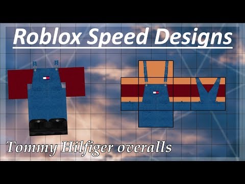 Roblox Speed Designs Tommy Hilfiger Overalls Youtube - tommy hilfiger puffer jacket roblox
