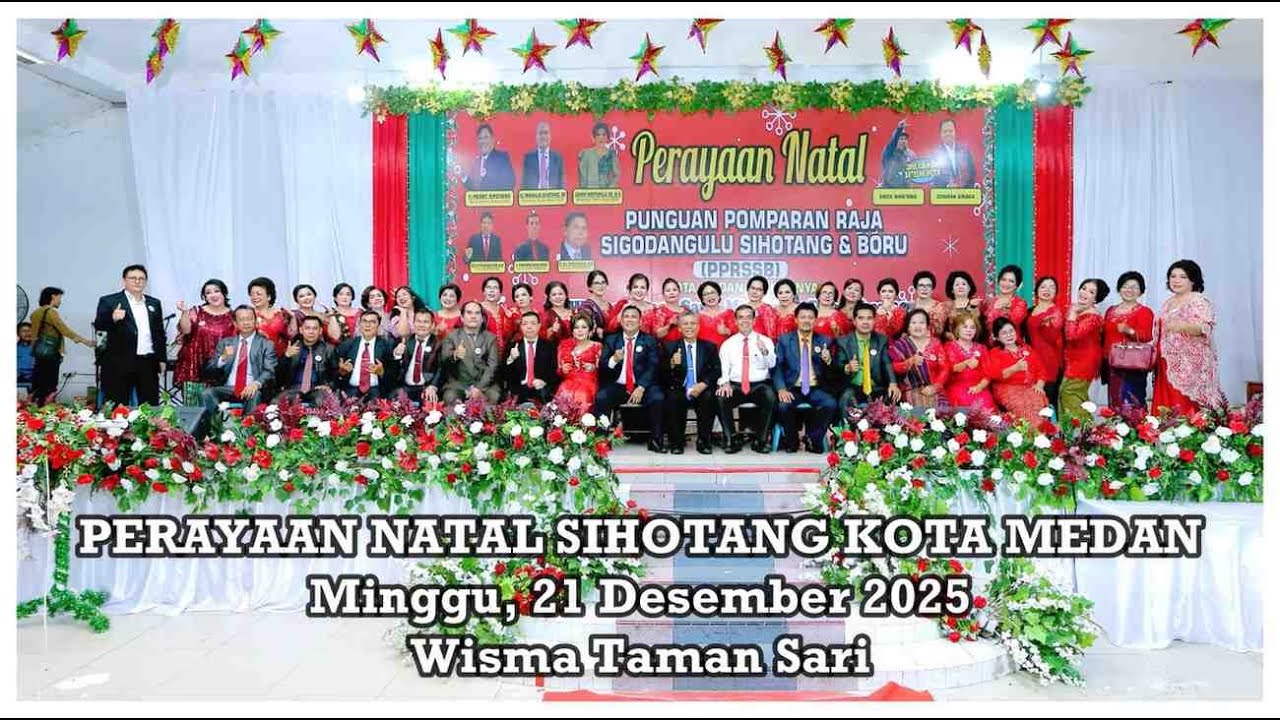 PERAYAAN NATAL SIHOTANG KOTA MEDAN TAHUN 2025