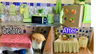 From Messy Corner to Beautiful Kitchen Makeover | Budget DIY Kitchen Transformation