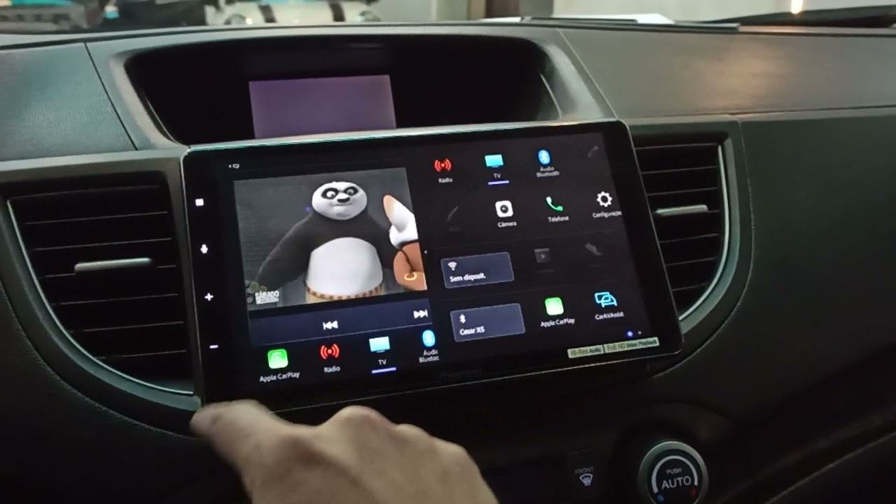 Honda CRV 2014 - Central Pioneer 9" Carplay e Android Auto (sem fio) - ArtsomAuto