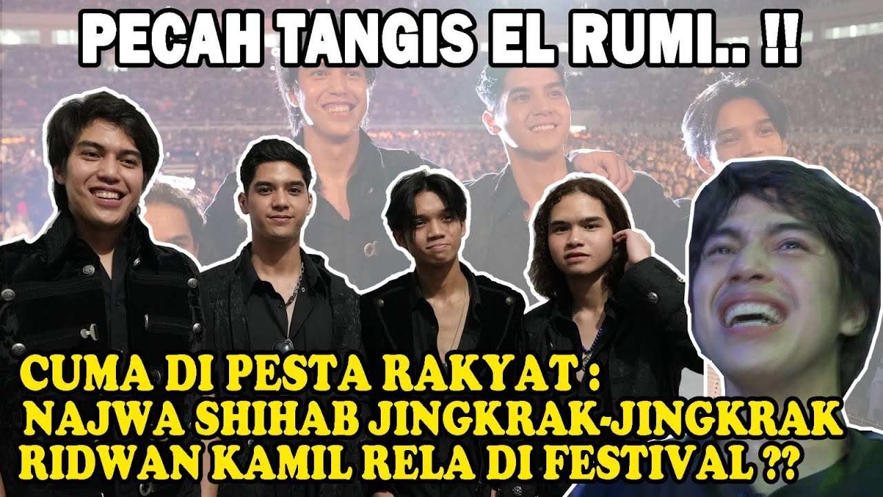 MERINDING !! EL RUMI TAK KUAT TAHAN TANGIS HARU.. AL & DUL BERHARAP ADA BUNDA MAIA DI PESTA RAKYAT..
