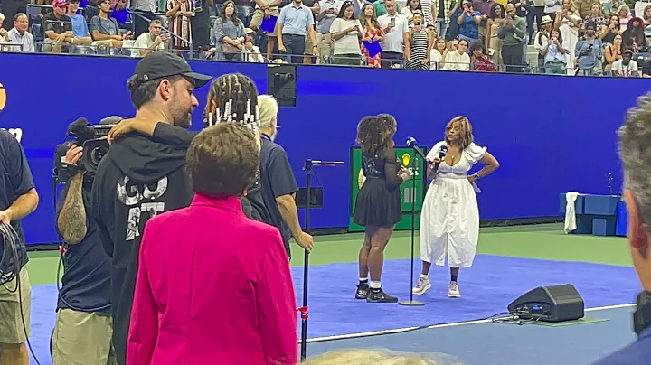 Serena Williams Speech Last tournament of her care...