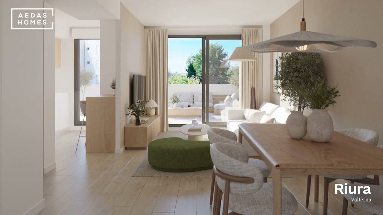 Riura: 104 viviendas de diseño con piscina, gimnasio y terrazas en Paterna