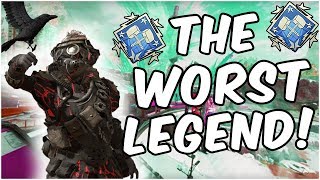 I Dropped 4000 Damage with the WORST Legend In Apex! (PS4 Apex Legends)