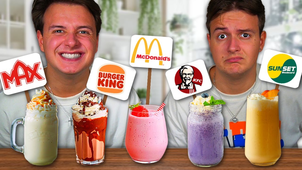 Vi tester Danmarks BEDSTE Milkshakes!