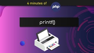 How to use printf() in PHP - In 4 Minutes