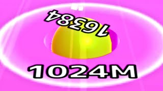 🎹 COLORFUL PIANO MODE 😱🔥 Ball Run Infinity | Max Levels | 2 to 1024M Tile Journey! #ballgameshub screenshot 2
